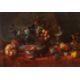 DUTCH SCHOOL (19TH CENTURY), A STILL LIFE WITH FRUIT AND A EWER - Image 1 of 3