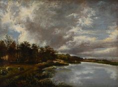 JOSEPH STANNARD (BRITISH 1797-1830), THE MARL STAITHE, WHITLIINGHAM, NEAR NORWICH