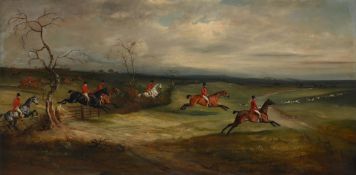 ‡ JOHN FERNELEY SENIOR (BRITISH 1782-1860), A HUNT SCURRY