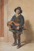 OCTAVIUS OAKLEY (BRITISH 1800 - 1867), THE GUITAR BOY