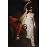 JOHN OPIE (BRITISH 1761-1807), GIL BLAS BINDING DAME LEONARDA