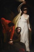 JOHN OPIE (BRITISH 1761-1807), GIL BLAS BINDING DAME LEONARDA