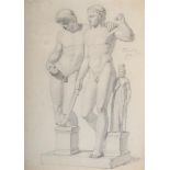 CARL CHRISTIAN CONSTANTIN HANSEN (DANISH 1804 - 1880), CASTOR AND POLLOX (AFTER THE ANTIQUE)