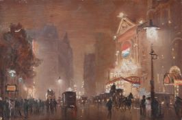 GEORGE HYDE POWNALL (BRITISH 1866 - 1939), THE EMPIRE, PICADILLY