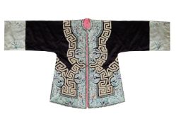 A Chinese silk woman's informal jacket