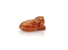 A Chinese carved amber model of bixie