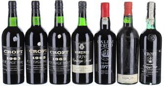1963/1977 Mixed Lot of Vintage Port