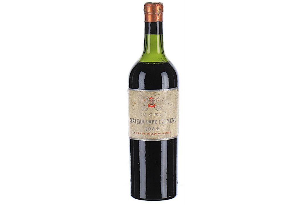 ß 1924 Chateau Pape Clement Cru Classe, Pessac-Leognan - In Bond - Image 1 of 2