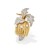 JEAN SCHLUMBERGER, A DIAMOND SET BROOCH