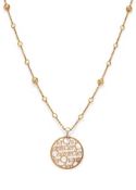 CHANTECLER, A LONGCHAIN AND A DIAMOND SET PENDANT