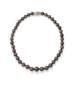 A TAHITIAN CULTURED PEARL NECKLACE