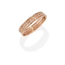 CHANEL, THREE 'COCO CRUSH' BANGLES