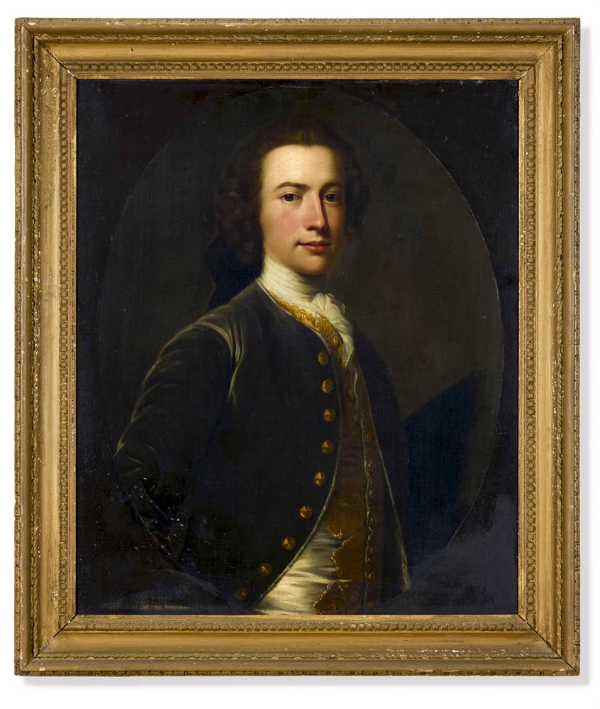 ‡ ALLAN RAMSAY (SCOTTISH 1713-1784), PORTRAIT OF VALENTINE MORRIS (1727-1789)