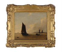 ENGLISH PROVINCIAL SCHOOL (19TH CENTURY), BOATS AT SEA