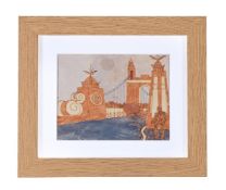 λ JULIAN TREVELYAN (BRITISH 1910-1988), HAMMERSMITH BRIDGE
