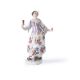 A MEISSEN FIGURE OF COLUMBINE FROM THE COMMEDIA DELL'ARTE, MID 18TH CENTURY - Image 1 of 3