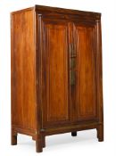 A CHINESE ELM 'NINGBO' WARDROBE, CIRCA 1900