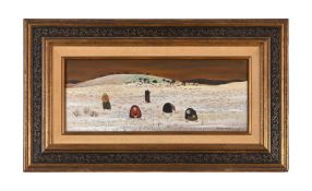 λ MAX SAVY (FRENCH 1918-2010), LES PETITES VIEILLES D'HIVER