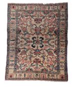A WOVEN RUG OF NORTH WEST PERSIAN DESIGN