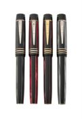ONOTO, THE CHARLES DICKENS RANGE, FOUR LIMITED EDITION FOUNTAIN PENS