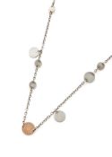 HERMÈS, CONFETTIS, A SILVER LONG CHAIN