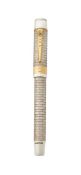 ONOTO, THE WINSTON CHURCHILL PEN, A LIMITED EDITION SILVER FOUNTAIN PEN