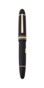 MONTBLANC, MEISTERSTÜCK, 149, A BLACK FOUNTAIN PEN