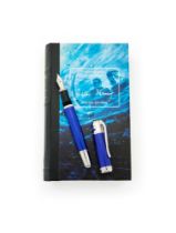 MONTBLANC, WRITERS EDITION, JULES VERNE, A LIMITED EDITION FOUNTAIN PEN