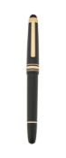 MONTBLANC, MEISTERSTÜCK 75 YEARS OF PASSION AND SOUL, A BLACK FOUNTAIN PEN