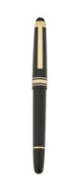 MONTBLANC, MEISTERSTÜCK 75 YEARS OF PASSION AND SOUL, A BLACK FOUNTAIN PEN