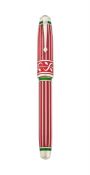 CONWAY STEWART, ELEGANCE, PEN OF THE YEAR 2011, A LIMITED EDITION SILVER FOUNTAIN PEN