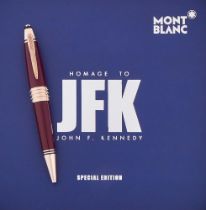 MONTBLANC, GREAT CHARACTERS, JOHN F. KENNEDY, A SPECIAL EDITION BALLPOINT PEN