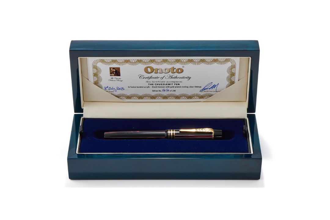 ONOTO, THE CHARLES DICKENS RANGE, MARTIN CHUZZLEWIT, A LIMITED EDITION FOUNTAIN PEN - Image 3 of 3