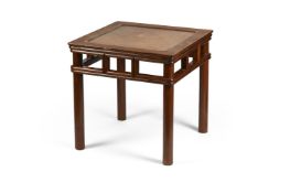 A Chinese Huanghuali side table