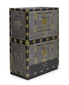 Y A Korean mother-of-pearl lacquer cabinet