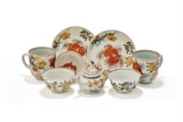 A Chinese 'Goldfish' part coffee and tea service
