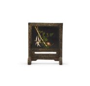 Y A Chinese mother-of-pearl inlaid table screen