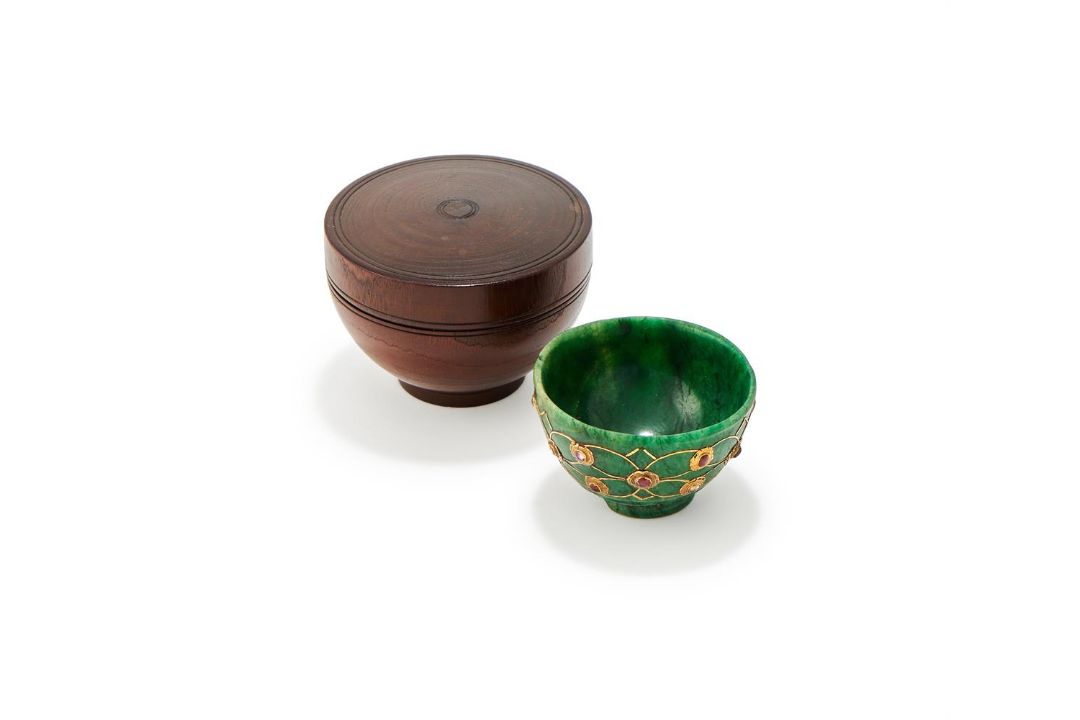 An Indian gem-set small tea bowl - Image 2 of 5