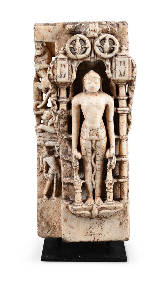 A Jain marble depicting Mahavira