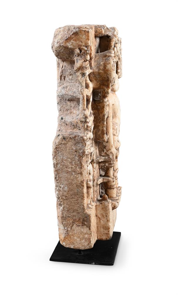 A Jain marble depicting Mahavira - Image 2 of 5