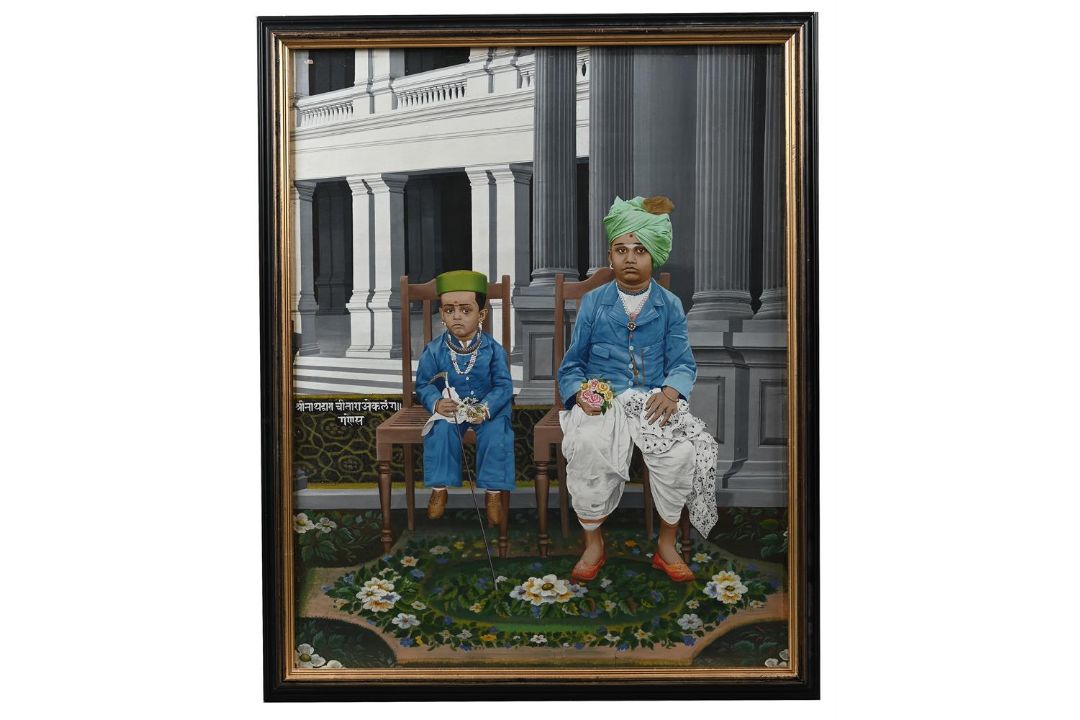 A double portrait of two boys - Image 2 of 3