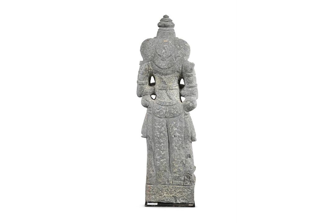An Indian granite figure of Hanuman - Image 3 of 4