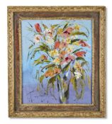 FRENCH SCHOOL (20TH CENTURY), STILL LIFE WITH A VASE OF FLOWERS