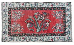 A BESSARABIAN KILIM OR SMALL CARPET