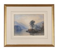 WILLIAM CALLOW (BRITISH 1812 - 1908), ON THE LAKE AT GUISACHAN