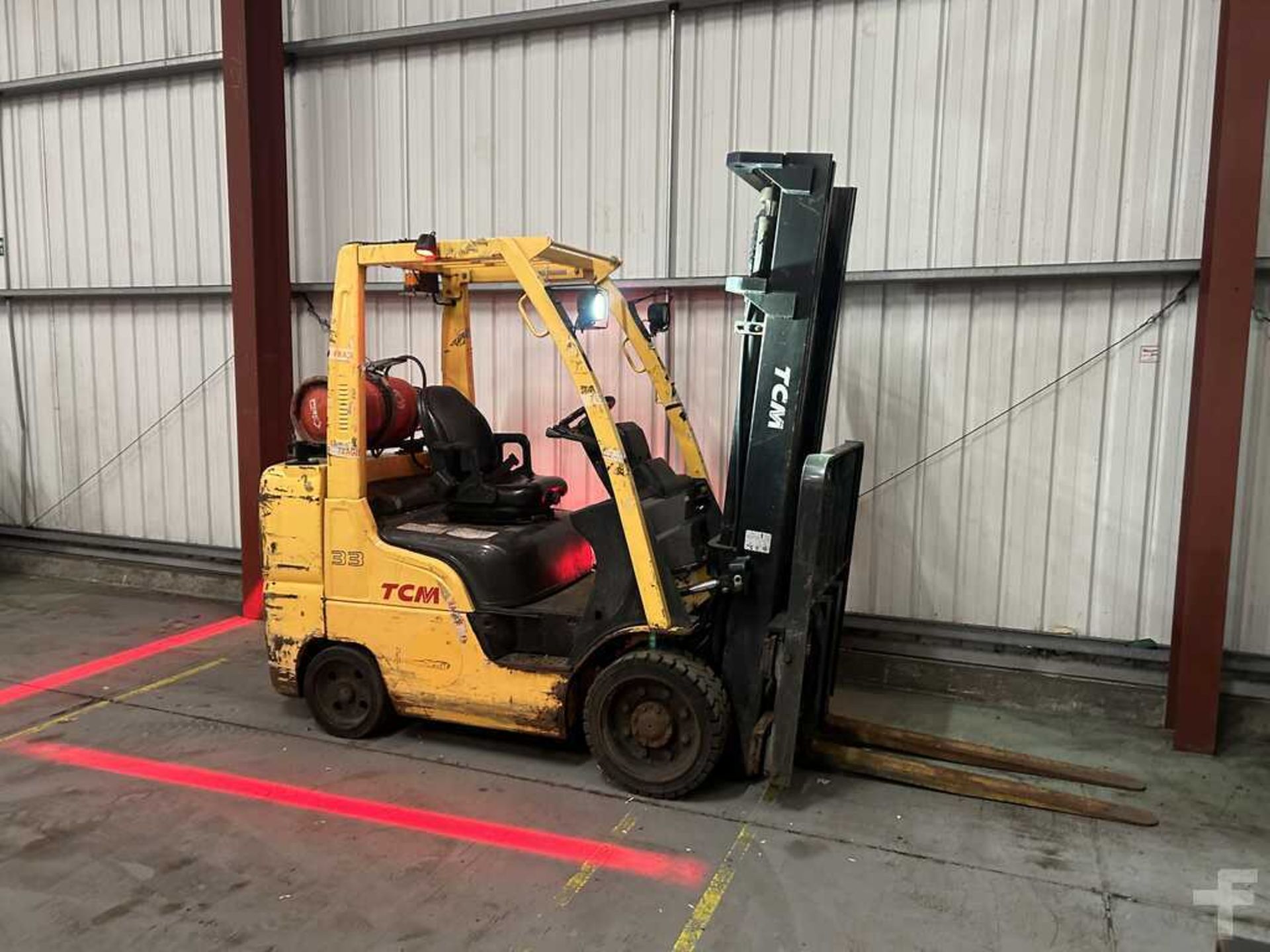 TCM MCU1F2A33LU LPG FORKLIFT - YEAR 2018 - Image 4 of 6