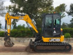 2018 JCB 51R-1 5 TONNE EXCAVATOR DIGGER HOURS: 2983