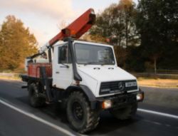 UNIMOG U100L TURBO CHERRY PICKER ACCESS PLATFORM