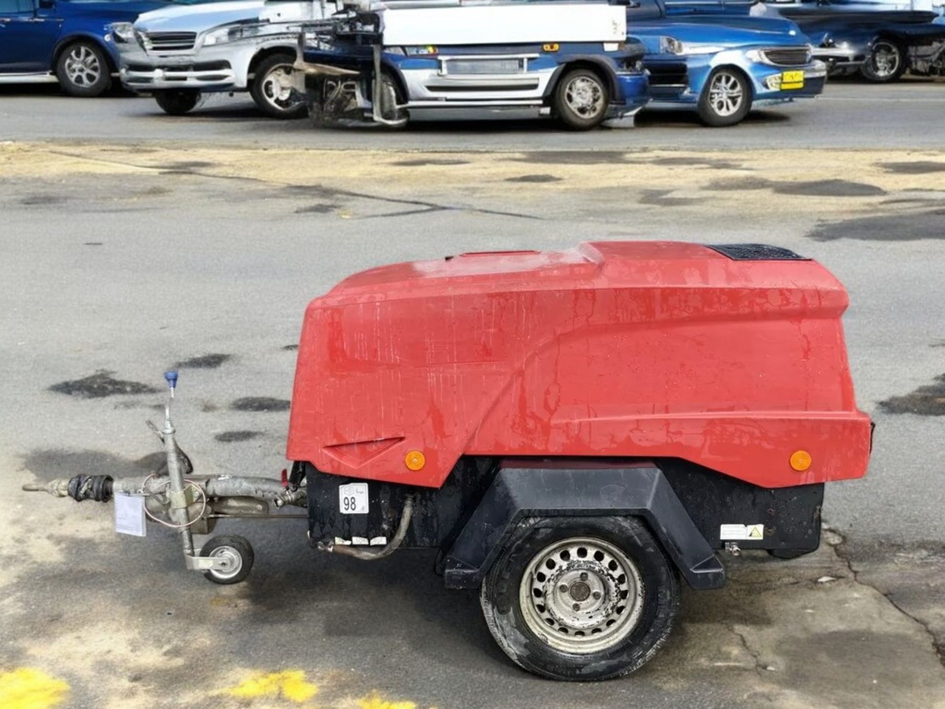 DOOSAN 7/31E+ ROAD TOWABLE COMPRESSOR WITH GENERATOR - 2016 - 3 M³/MIN (105 CFM) - Image 3 of 9