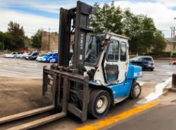 2002 SAMUC SF70D DIESEL FORKLIFT
